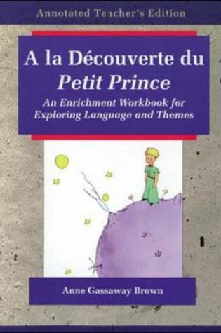 Cover of La Decouverte Du Petit Prince