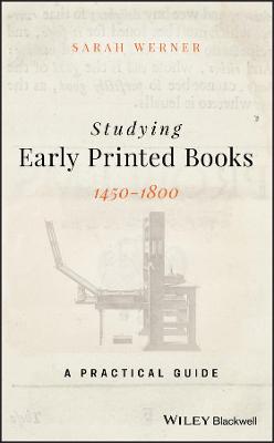 Book cover for Studying Early Printed Books, 1450-1800