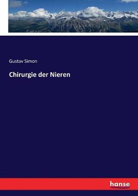 Book cover for Chirurgie der Nieren