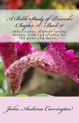 Book cover for A Bible Study of Proverbs Chapter 13--Book 12