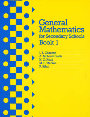 Book cover for General Mathematics for Secondary                                     Schools Book 1