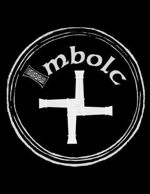 Cover of Imbolc Brigid's Cross 8-1/2 x 11 Annotation Dot Grid Notebook