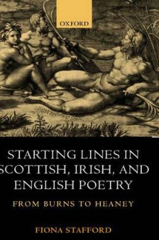 Cover of Starting Lines in Scottish, Irish, and English Poetry