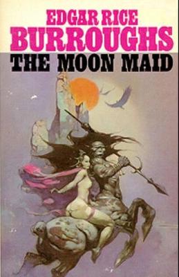 Book cover for The Moon Maid Illustrated