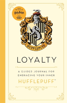 Cover of Harry Potter Hufflepuff Guided Journal : Loyalty