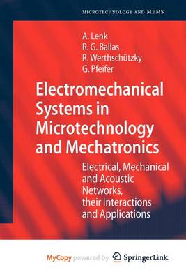 Book cover for Electromechanical Systems in Microtechnology and Mechatronics