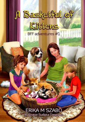 Book cover for A Basketful of Kittens