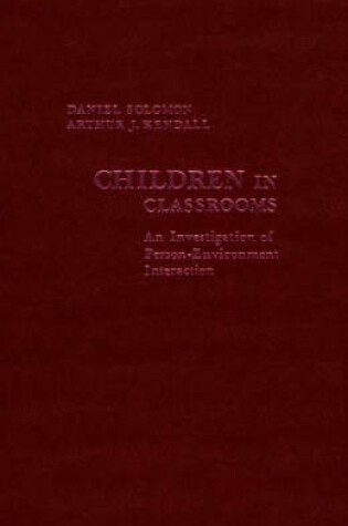 Cover of Children in Classrooms