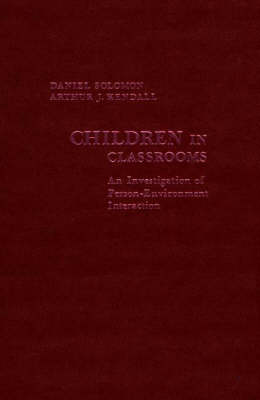 Book cover for Children in Classrooms