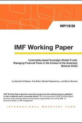 Cover of Commodity-Based Sovereign Wealth Funds