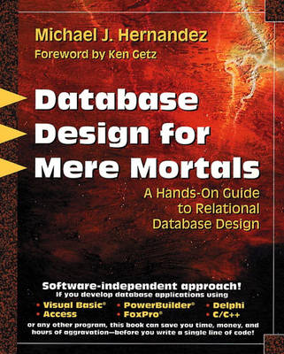 Book cover for Database Design for Mere Mortals®