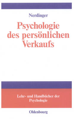 Cover of Psychologie Des Persönlichen Verkaufs