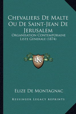 Book cover for Chevaliers de Malte Ou de Saint-Jean de Jerusalem