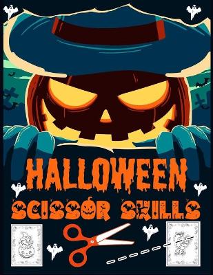 Book cover for Halloween Scissor Skills