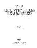 Book cover for Country House Remembered