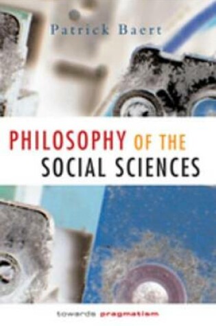 Cover of Philosophy of the Social Sciences