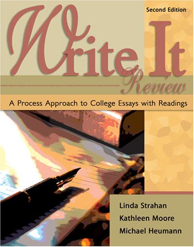 Book cover for Write It Review: A Process Approach to College Essays with Readings