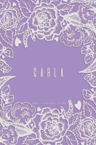 Cover of Carla - Lavender Purple Journal, Dot Grid