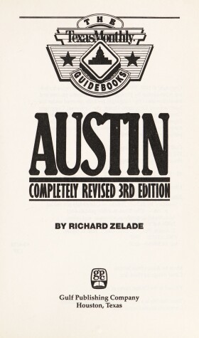 Cover of "Texas Monthly" Guide to Austin