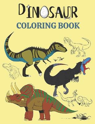 Book cover for Dinosaurs Coloring Book