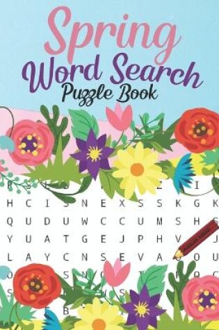 Cover of Spring Word Search Puzzle Book