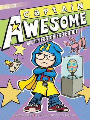 Book cover for Captain Awesome and the Easter Egg Bandit
