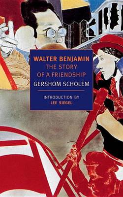 Book cover for Walter Benjamin