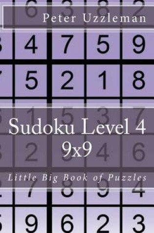 Cover of Sudoku Level 4 9x9