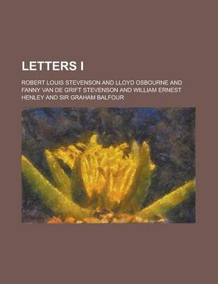 Book cover for Letters I