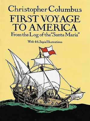 Book cover for First Voyage to America