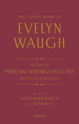 Book cover for Personal Writings 1903-1921: Precocious Waughs