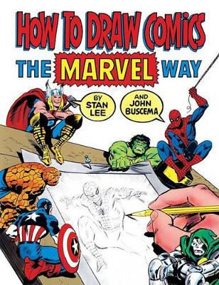 Book cover for How to Draw Comics the Marvel Way