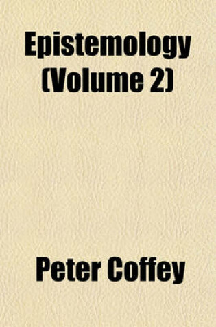 Cover of Epistemology (Volume 2)