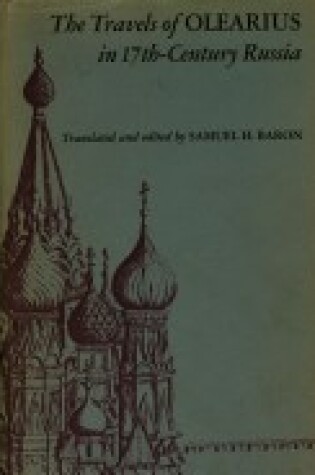 Cover of The Travels in Seventeenth Century Russia