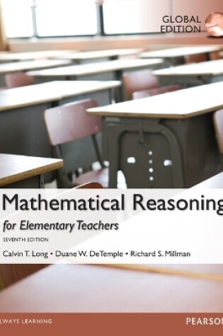 Cover of Mathematical Reasoning for Elementary School Teachers, Global Edition