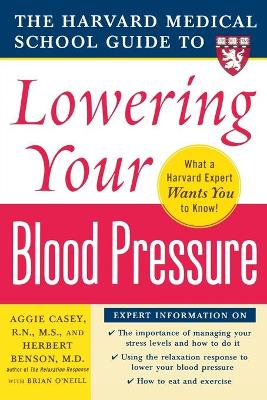 Book cover for Harvard Medical School Guide to Lowering Your Blood Pressure