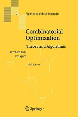 Book cover for Combinatorial Optimization