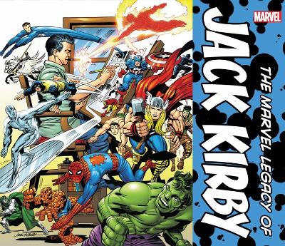 Book cover for The Marvel Legacy of Jack Kirby