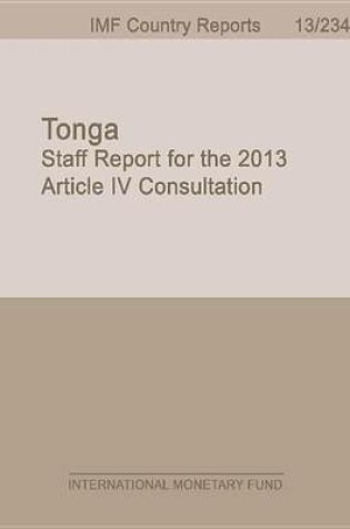 Cover of Tonga: 2013 Article IV Consultation