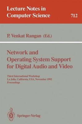 Book cover for Network and Operating System Support for Digital Audio and Video