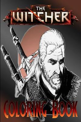 Book cover for The Witcher Coloring Book