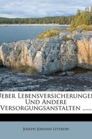 Cover of Ueber Lebensversicherungen Und Andere Versorgungsanstalten ......