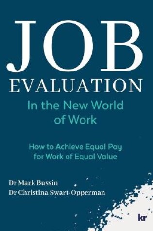 Cover of Job Evaluation In The New World Of Work