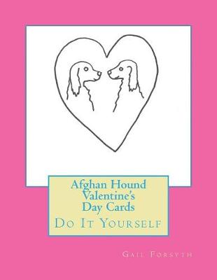 Book cover for Afghan Hound Valentine's Day Cards