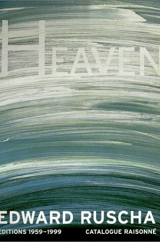 Cover of Edward Ruscha