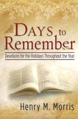 Book cover for Days to Remember