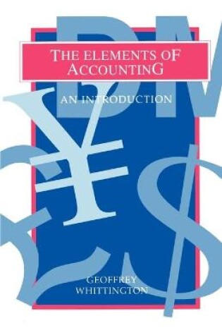 Cover of The Elements of Accounting