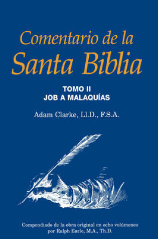 Cover of Comentario de la Santa Biblia, Tomo 2