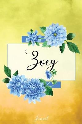 Book cover for Zoey Journal
