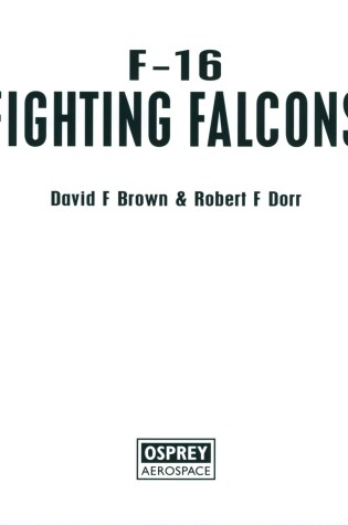 Cover of F-16 Fighting Falcon